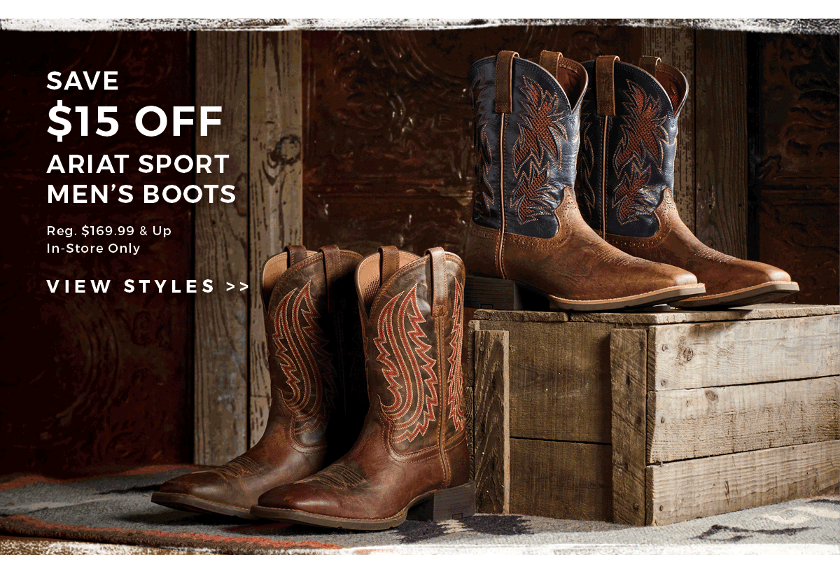 Cavender's 2024 Back To School Sale | Boots & Shoes | Cavenders